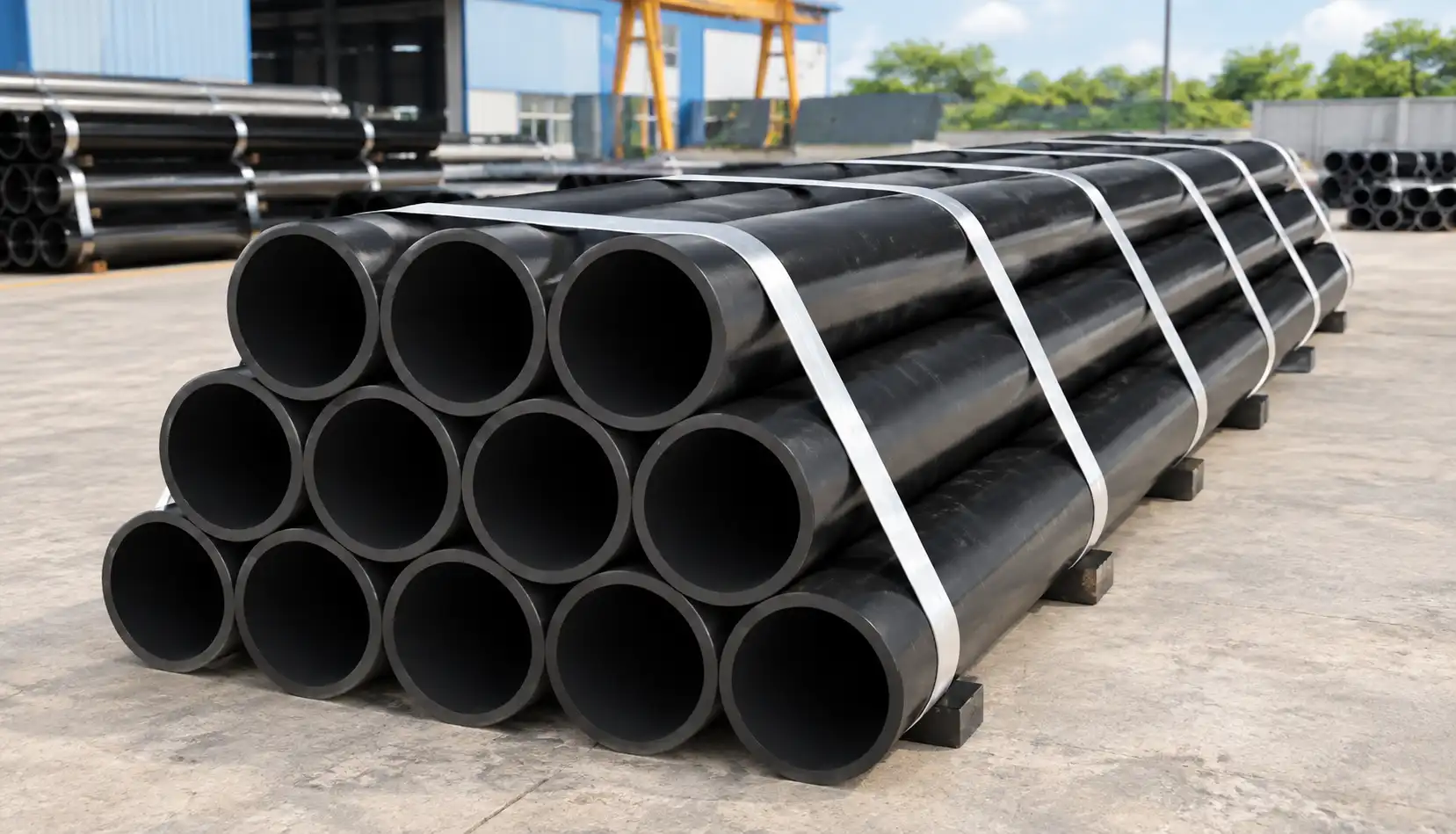 Precision cold-drawn DIN 2391 ST52 Seamless Pipe ready for hydraulic cylinder manufacturing