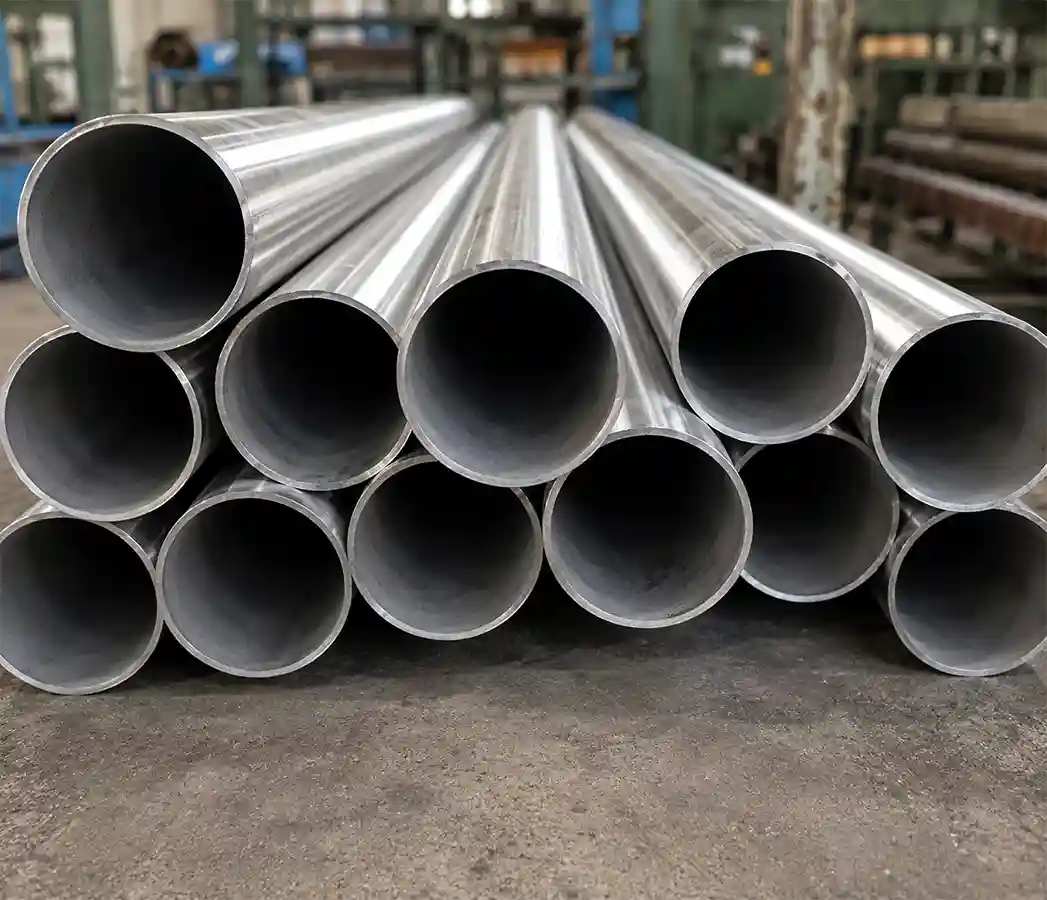 Stainless steel sheets, plates, coils and round bars stockyard by Trident Metal & Alloys